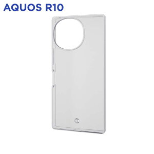 GR AQUOS R10 ( SH-51F ) P[X \tg ^ JYی݌v Xgbvz[t NA PM-S252UCTCR