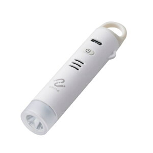 �G���R�� �����h�~�^�O Apple�u�T���v�Ή� iPhone�p �h�ƃu�U�[ �[�d�� ���ƌ� SOS�@�\ �T�C�����g�ʕ� �h�� �h�o IP65 �X�g���b�v�z�[���t �o�b�O �i�`�������z���C�g LGT-UCSS1WHM