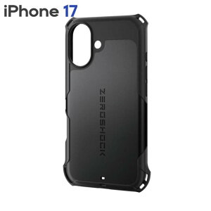 GR iPhone17 P[X nCubh Jo[ Ռz MAGKEEP ͋zCX[dΉ Xgbvz[t tBt ZEROSHOCK ubN PM-A25AZEROMGBK