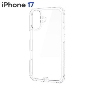 �G���R�� iPhone17 �P�[�X �n�C�u���b�h �J�o�[ �Ռ��z�� ���C�z���Ή����^���X�e�b�J�[�t �X�g���b�v�z�[���t �t�B�����t ZEROSHOCK �N���A PM-A25AZEROTCR