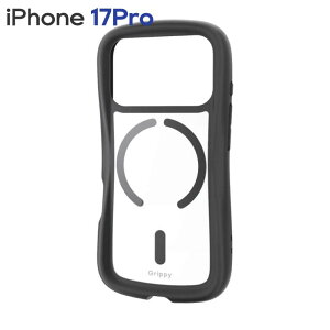 �G���R�� iPhone17Pro �P�[�X �n�C�u���b�h �J�o�[ �Ռ��z�� MAGKEEP ���͋z�����C�����X�[�d�Ή� �X�g���b�v�z�[���t �X�g���b�v�z�[���V�[�g�t Grippy �u���b�N PM-A25CGRPFMBK
