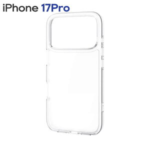 �G���R�� iPhone17Pro �P�[�X �n�C�u���b�h �J�o�[ �Ռ��z�� ���C�z���Ή����^���X�e�b�J�[�t �X�g���b�v�z�[���t �w�ʃ}�b�g �V���L�[�N���A PM-A25CHVCKMCR