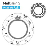 スヌーピー スマホリング MagSafe 対応 ピーナッツ キャラクター グッズ スマホスタンド 落下防止 スマホ…