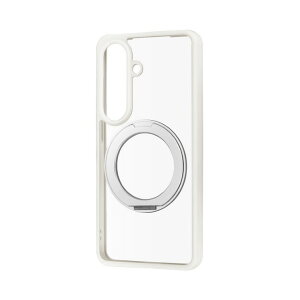 GalaxyS26 �P�[�X �N���A ���� �z���C�g�t���[�� �V���o�[ �X�}�z�����O magsafe �n�C�u���b�h �V���v�� ���n �ϏՌ� �P�[�X �M�����N�V�[ S26 SC-51G UTILO Velta mag swing LN-26SG1UKHMSWH