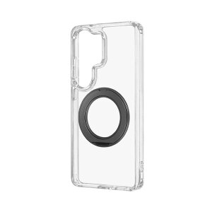 GalaxyS26Ultra �P�[�X �N���A ���� �u���b�N �X�}�z�����O magsafe �n�C�u���b�h �V���v�� ���n �ϏՌ� �P�[�X �M�����N�V�[ S26 �E���g�� SC-53G UTILO Hybrid mag swing LN-26SG2CTHMSBK