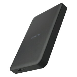 �G���R�� �e���r�^�� �O�t��HDD �|�[�^�u�� 2.5�C���` 1TB �É��t�@�����X USB 3.2 Gen1(5Gbps) REGZA/AQUOS/BRAVIA���ڑ��� ���������ɕ֗� �u���b�N ELP-HTV010UBK