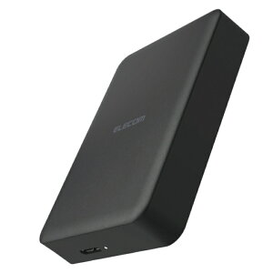 �G���R�� �e���r�^�� �O�t��HDD �|�[�^�u�� 2.5�C���` 4TB �É��t�@�����X USB 3.2 Gen1(5Gbps) REGZA/AQUOS/BRAVIA���ڑ��� ���������ɕ֗� �u���b�N ELP-HTV040UBK