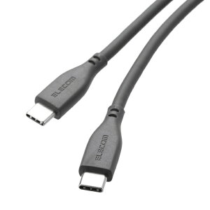 �G���R�� USB-C �P�[�u�� PD100W USB Type-C to Type-C 2m �}���[�d �V���R�� �_�炩�����܂�ɂ��� Surface/�m�[�gPC/�^�u���b�g/�X�}�z�Ή� �X�g�[���O���[ MS-CC5PSS20GY