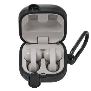 �G���R�� SONY LinkBuds Clip ���C�����X�C���z�� �P�[�X �ϏՌ� �J�o�[ �t�^�J���b�N�@�\ �����h�~ �J���r�i�t�� �G�A�[�N�b�V�����\�� TOUGH SLIM Lock �u���b�N TWS-SO261TSLBK