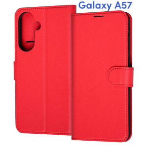 GalaxyA57 5G �P�[�X �蒠�^ ���b�h �ϏՌ� ���ɋ��� ��� ��v ���� �V���v�� �J�[�h ���[ �|�P�b�g �X�g���b�v�z�[�� �t �X�^���h �@�\ �}�O�l�b�g �x���g �M�����N�V�[ A57 RT-GA26M1ELC1-R