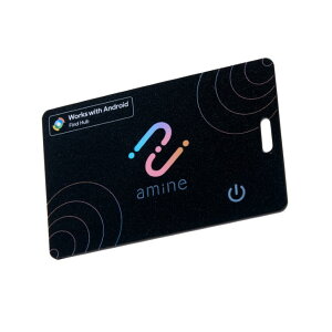 �G���R�� �����h�~�^�O �J�[�h�^ �X�}�[�g�^�O Android�Ή� Find Hub�Ή� ���^1.7mm �ő�5�N �d�r�����s�v(�g���؂�) IP68�h���h�o ���z�E�J�[�h�P�[�X�p �u���b�N LGT-NNCD1BKG