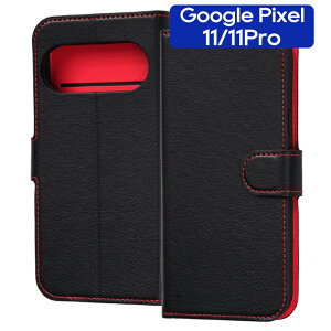 GooglePixel11 GooglePixel11Pro �P�[�X �蒠�^ �u���b�N ���b�h �ϏՌ� ��� �V���v�� �J�[�h ���[ �|�P�b�g �X�^���h �@�\ �}�O�l�b�g �x���g Google Pixel 11 11Pro �O�[�O�� �s�N�Z�� RT-GP26H2ELC1-BR