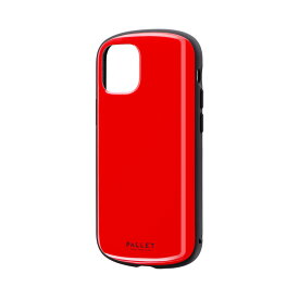 iPhone 12 mini 超軽量・極薄・耐衝撃ハイブリッドケース PALLET AIR レッド iPhone 12 mini MSソリューションズ