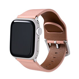 Apple Watch Series 1/2/3/4/5/SE/6/7 (38/40/41mm) PUレザーバンド Vahane ピンク Apple Watch 38/40/41mm Series 1/2/3/4/5/SE/6/7 MSソリューションズ