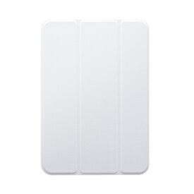 2021 iPad mini (第6世代) 背面クリアフラップケース Clear Note ホワイト 2021 iPad mini (第6世代) MSソリューションズ