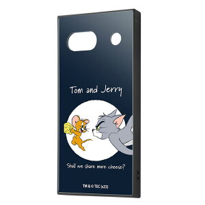 Google Pixel 7a ケース トムとジェリー チーズ スマホ カバー キャラクター グッズ トム ジェリー グーグル ピクセル 耐衝撃 頑丈 ハイブリッド ストラップホール KAKU スクエア
