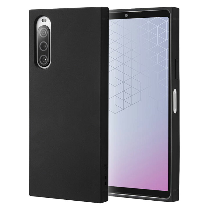 楽天市場】Xperia10V ケース ブラック マット 黒 無地 シンプル スマホ 