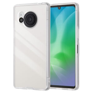 AQUOS R8 �P�[�X �N���A ���� �X�}�z �J�o�[ �n�C�u���b�h �Ռ��z�� �V���v�� ���n �X�g���b�v�z�[�� SH-52D docomo SHARP �V���[�v RT-AQFS1CC2-CM