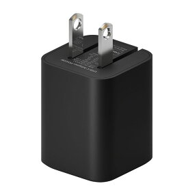 ACアダプタ 充電器 USB Cポート type-C スマホ 充電 急速充電 アダプタ コンパクト 小さい GaN内蔵 発熱を抑える ブラック 黒 PG-PD45AD01BK