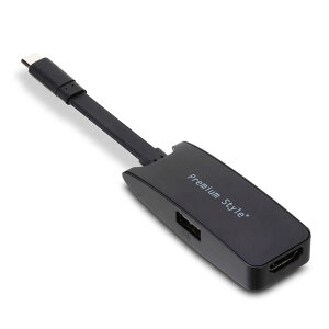 X}[gtH PC TypeC HDMI~[OP[u ubN USB-CRlN^ iPad  Q[ v[e[V er j^[ X}z PGA PG-PCTVAD1BK