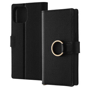 iPhone15 蒠^ P[X O xg ubN  Jo[ PU U[ ϏՌ J[h [ |Pbg Xgbvz[ t X^h@\t KAKU Ring IN-P41TBC10-B