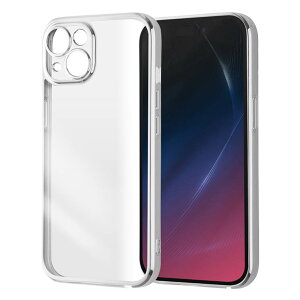 iPhone15 �P�[�X �N���A �V���o�[ ���^���b�N �t���[�� ���� �ϏՌ� �V���v�� ���n �J���� �ی� �X�}�z �J�o�[ �\�t�g TPU �A�C�t�H�� �A�C�z�� META Perfect RT-P41PFC2-SVM