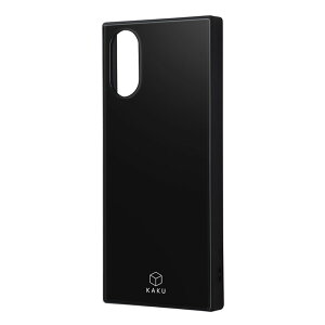 Xperia5V �P�[�X �u���b�N �� �ϏՌ� �X�}�z �J�o�[ ���n �V���v�� �G�A�N�b�V���� �n�C�u���b�h �X�N�G�A �p �V���G�b�g �t�H���� SO-53D SOG12 �G�N�X�y���A SONY �\�j�[ KAKU INQ-RXP5M5K3TB-B