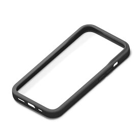 iPhone15 バンパー ブラック シンプル TPU スマホ 保護 アイフォン アイホン 2023 6.1inch PG-23ABP01BK