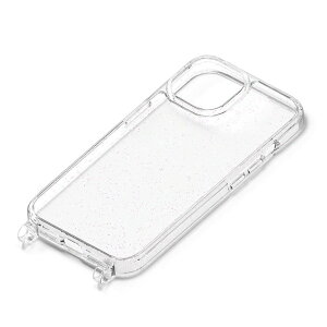 iPhone15 �P�[�X �N���A ���� ���� �t���[�� �V�����_�[�X�g���b�v�z�[���t �n�C�u���b�h �V���v�� ���n �X�}�z �J�o�[ �A�C�t�H�� �A�C�z�� 2023 6.1inch 2�� PG-23APT08LM