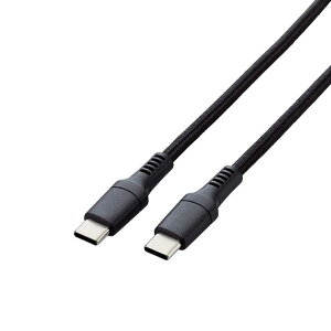 ^CvC P[u ( USB Type-C to C ) 0.5m PD 100W fɋ ϋv iCbV y MacBook Pro iPad  TypeC @Ή z ubN