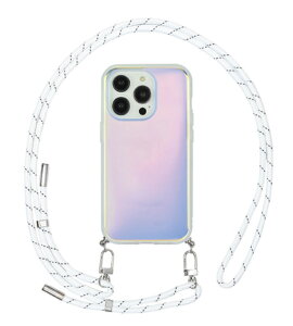 iPhone15Pro �P�[�X �V�����_�[�X�g���b�v �t �N���A ���� �I�[���� �n�C�u���b�h �V���v�� ���n �X�}�z �J�o�[ �ϏՌ� ���E���h �t�B�b�g �A�C�t�H�� �A�C�z�� 6.1inch 3�� IIIIfit Loop Premium IFT-161