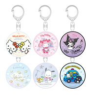 防犯ブザー サンリオ クロミ マイメロディ シナモロール ポチャッコ キティ キャラクター グッズ 防犯 ブ…