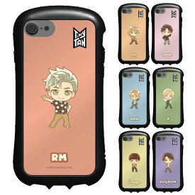 BTS TinyTan iPhone SE3 SE2 SE 第3世代 第2世代 ケース メンバー別 RM Jin SUGA J-Hope Jimin V JungKook キャラクター グッズ スマホ カバー iPhone8 iPhone7 アイフォン アイホン TNT-02