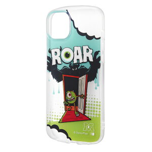 iPhone15Plus ケース ディズニー モンスターズインク マイク クリア 透明 恐怖体験 イラストキャラクター グッズ 保護 耐衝撃 スマホ カバー TPU ソフト アイフォン アイホン PIKATEL ぴかてる DT-DP43