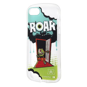 iPhoneSE 第3世代 第2世代 ケース ディズニー モンスターズインク マイク クリア 透明 恐怖体験 イラストキャラクター グッズ 保護 耐衝撃 スマホ カバー TPU ソフト アイフォン アイホン PIKATEL
