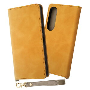 Xperia1VI 蒠^ P[X CG[ Jo[ PU U[ ϏՌ J[h [ |Pbg Xgbvz[ t X^h@\t  Xperia 1 VI GNXyA SO-51E SONY \j[ Raffine IN-RXP1M6DML1-Y