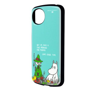 AQUOSwish4 ケース ムーミン スナフキン キャラクター グッズ 耐衝撃 ハイブリッド 保護 スマホ カバー ハード AQUOS wish4 SH-52E アクオス ウイッシュ SHARP シャープ MiA IN-AAQL2AC4-MT16