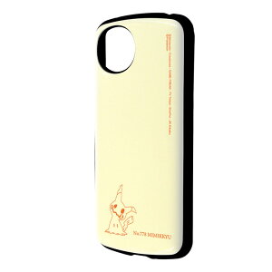 AQUOSwish4 ケース ポケモン ミミッキュ ベージュ キャラクター グッズ ポケットモンスター 耐衝撃 ハイブリッド 保護 スマホ カバー ハード AQUOS wish4 SH-52E アクオス ウイッシュ SHARP シャープ MiA