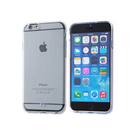 iPhone 6 ソフトケース クリア カバー 透明 シンプル 保護 一体感 イングレム RT-P7TC3-C