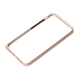 iPhone X バンパー ローズゴールド ケース カバー アルミニウム バンパー 保護 シンプル おしゃれ オシャレ PGA