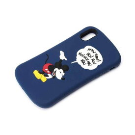 iPhone X ケース ディズニー ミッキーマウス ネイビー シリコン カバー ソフト 保護 耐衝撃 オシャレ 可愛い かわいい おしゃれ キャラ PGA