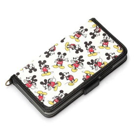 iPhone X ケース ディズニー ミッキーマウス 手帳型カバー カードポケット かわいい 可愛い おしゃれ オシャレ キャラ PGA