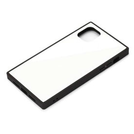 iPhone 11ProMax ケース ホワイト ケース ガラス ハイブリッド 飛散防止加工 シンプル おしゃれ オシャレ PGA