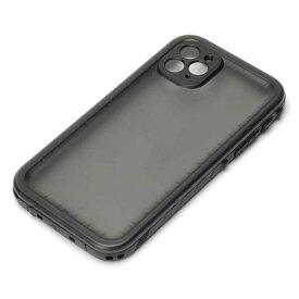 iPhone 11ProMax ケース ブラック ウォータープルーフ カバー IP68 防水 防塵 360° 衝撃 プール 海 お風呂 シンプル 保護 PGA