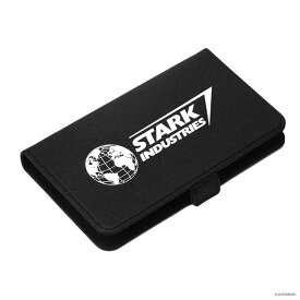 多機種対応 スマートフォン ケース MARVEL スターク・インダストリーズ マルチ スマホ カバー 汎用 カードポケット シンプル おしゃれ オシャレ カッコイイ