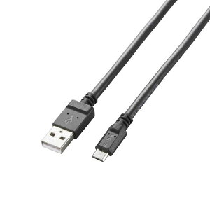 GR microUSBP[u 2Ao X^_[hʐME[d 0.8m ubN MPA-AMB2U08BK