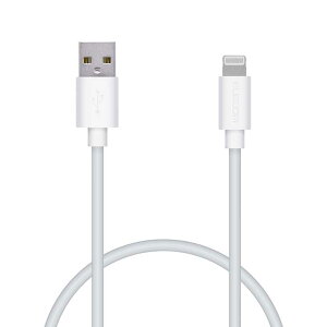 GR iPhoneP[u CgjOP[u 50cm iPad iPod f[^ʐM [d USB-A Lightning zCg RoHSwߏ(10) MPA-UAL05WH