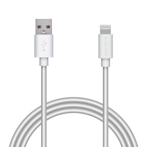 �G���R�� ���C�g�j���O�P�[�u�� 1m Lightningiphone ipod �X�^���_�[�h�^�C�v �f�[�^�]�� �[�d�p MPA-UALA10WH