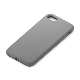 iPhone SE 第3世代 第2世代 8 7 ケース グレー MagSafe対応 抗菌スリムシリコンカバー SIAA 清潔 かわいい 可愛い おしゃれ オシャレ シンプル PGA