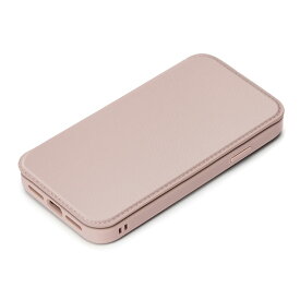 iPhone 13 Pro ケース ピンク 手帳型 カバー MIL規格 マグネット 透明 クリア カードポケット かわいい 可愛い おしゃれ オシャレ シンプル PGA